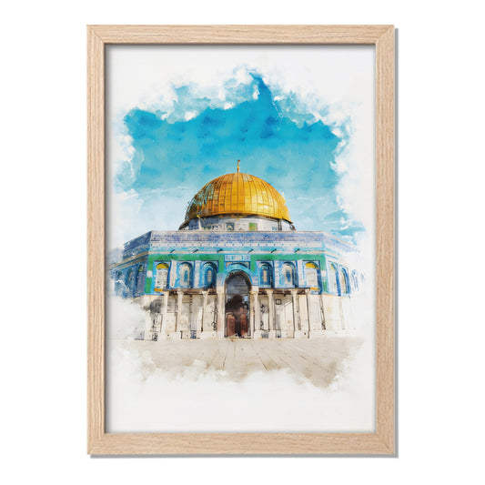 Dome of the Rock Islamic Wall Art
