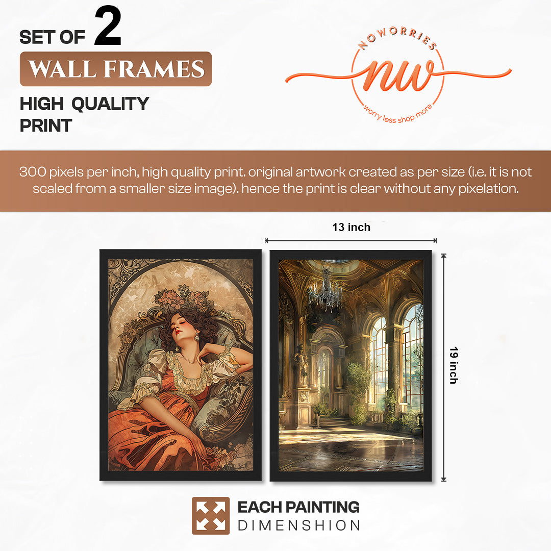 Vintage Elegance Poster Set