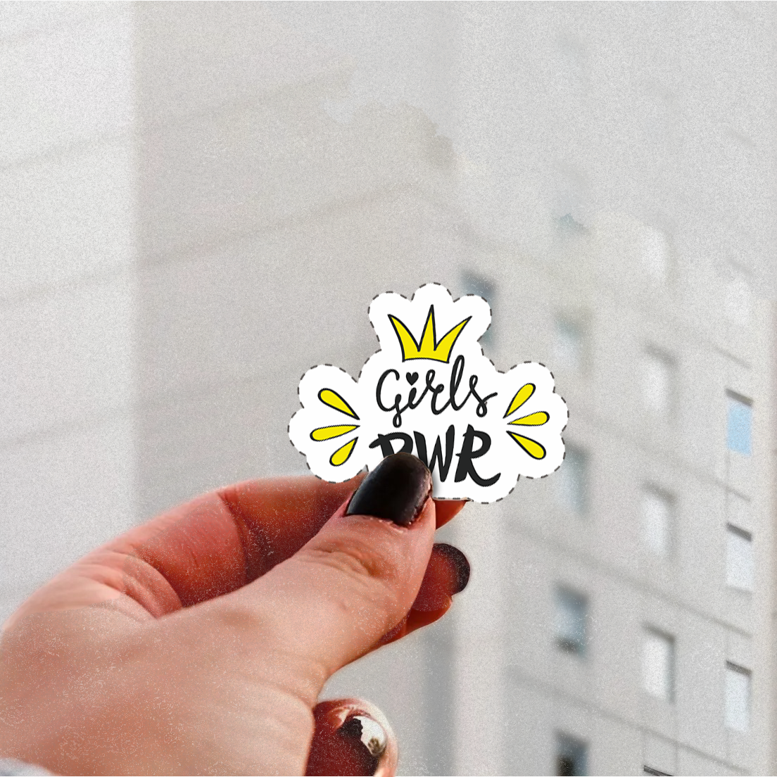Colorful Retro Pop Art Quote Sticker Pack