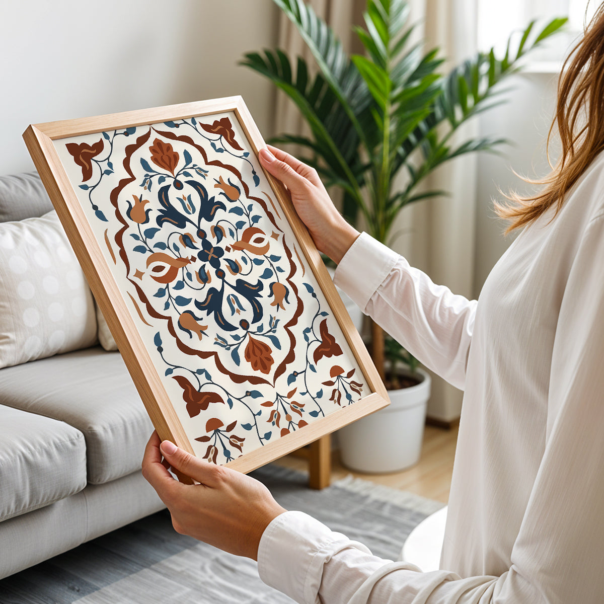Elegant Mandala Frame
