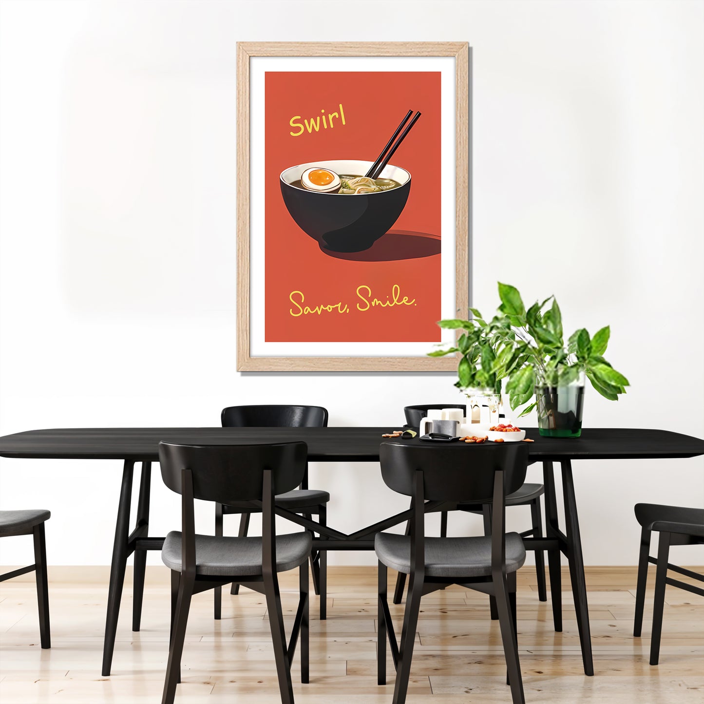 Ramen Joy Wall Frame