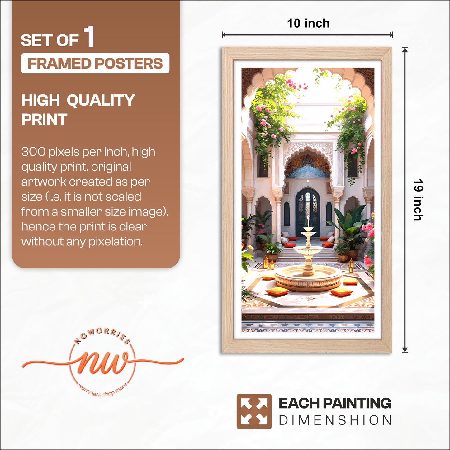 Royal Courtyard Wall Frame