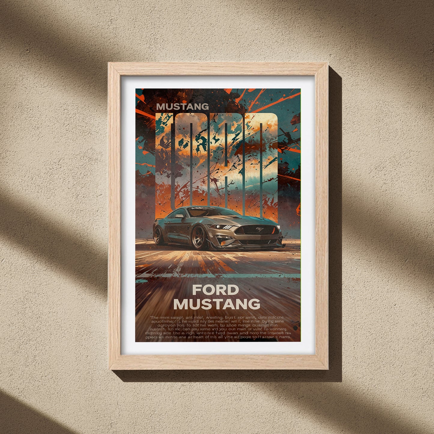 Mustang Blast Wall Frame