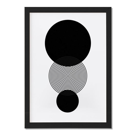 Geometric Circle Abstract Print