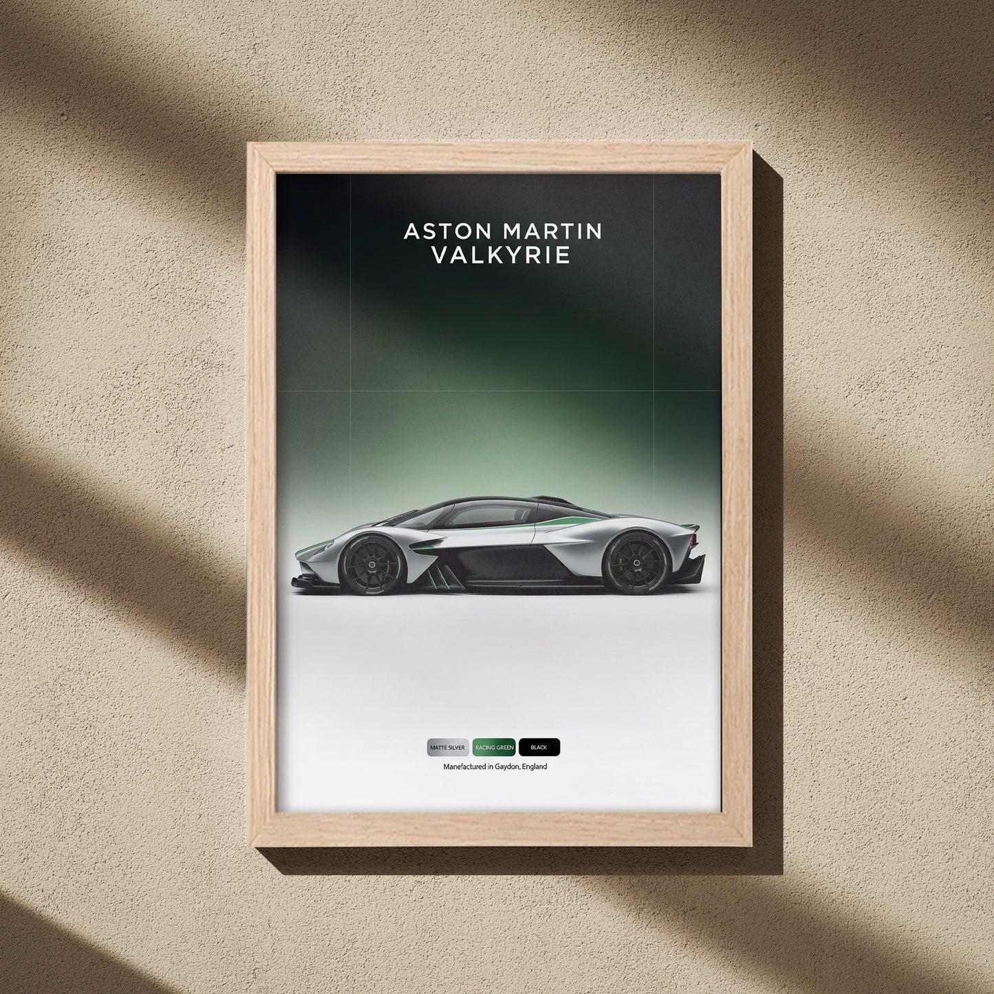 Valkyrie Racer Wall Frame