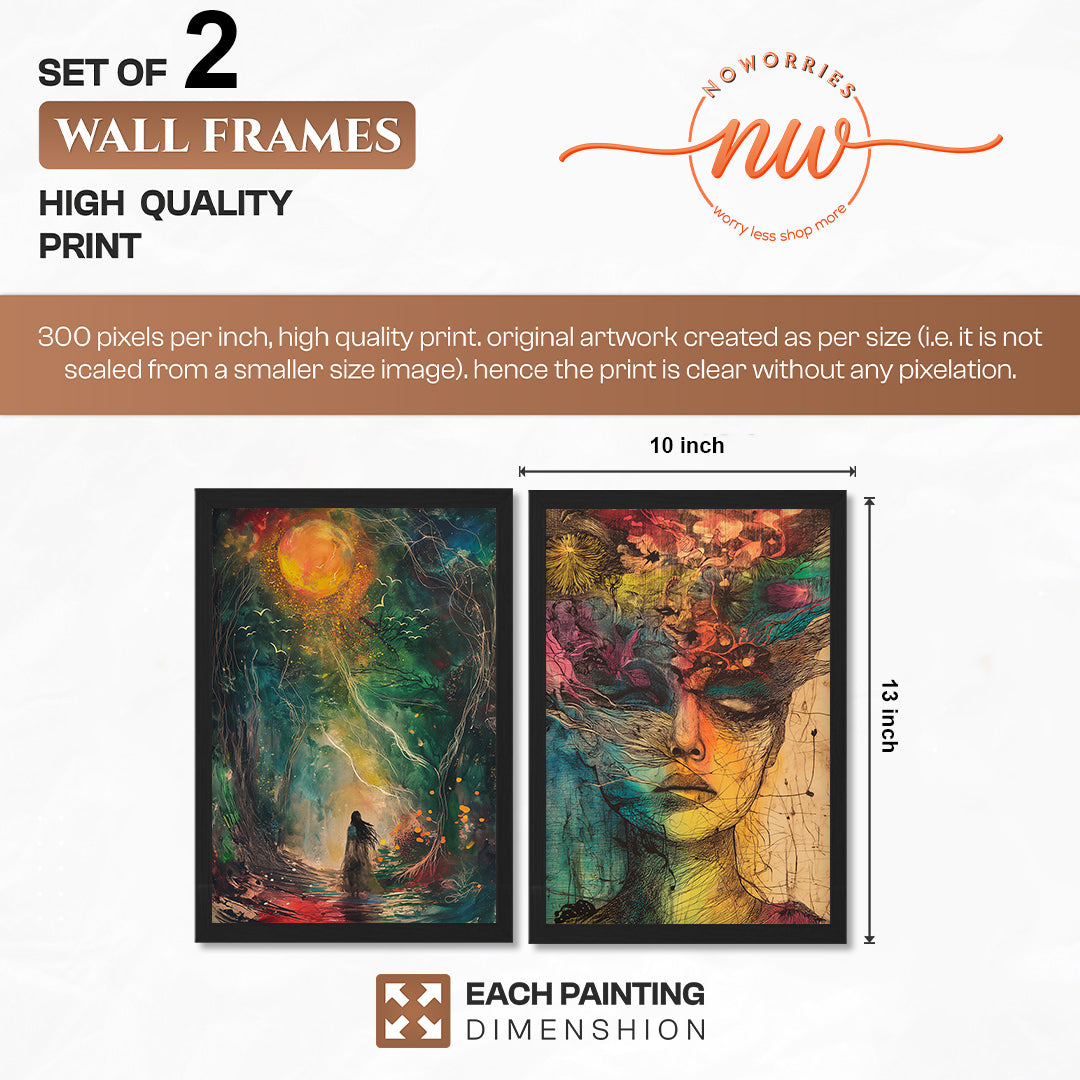 Dreamscape Portrait Wall Art Set