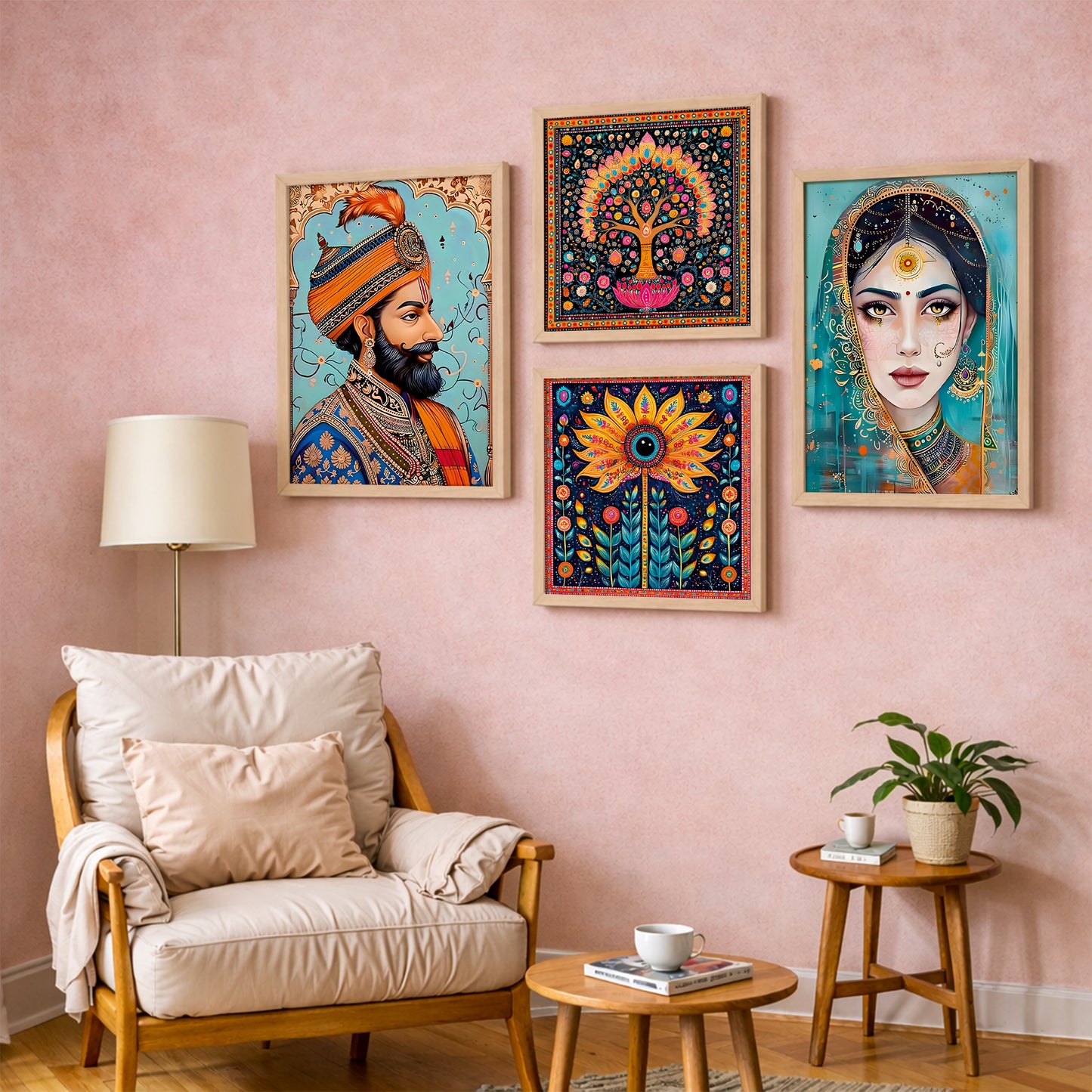 Royal Heritage Frames Set of 4