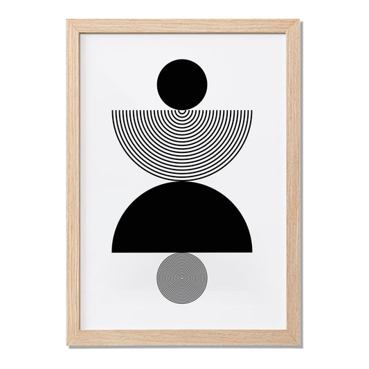 Geometric Circle Abstract Print