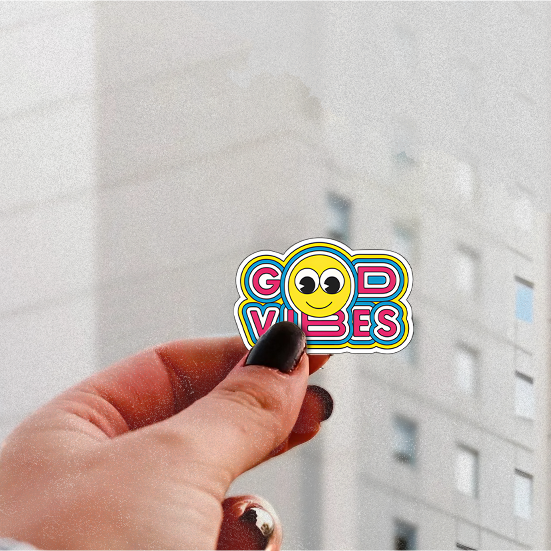 Vibrant Graffiti Quote Sticker Pack
