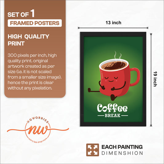 Calm Coffee Wall Frame