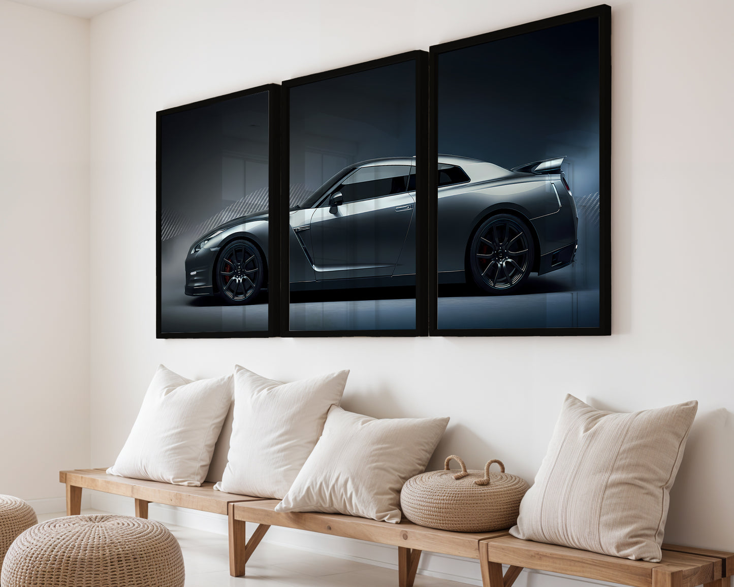 Stealth GT-R Wall Art Set of 3