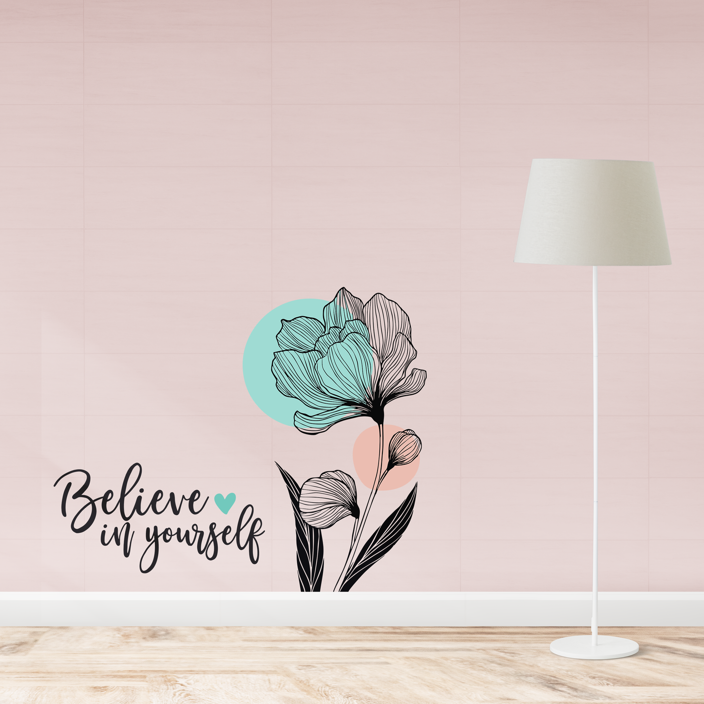 Believe in Yourself Wall Sticker