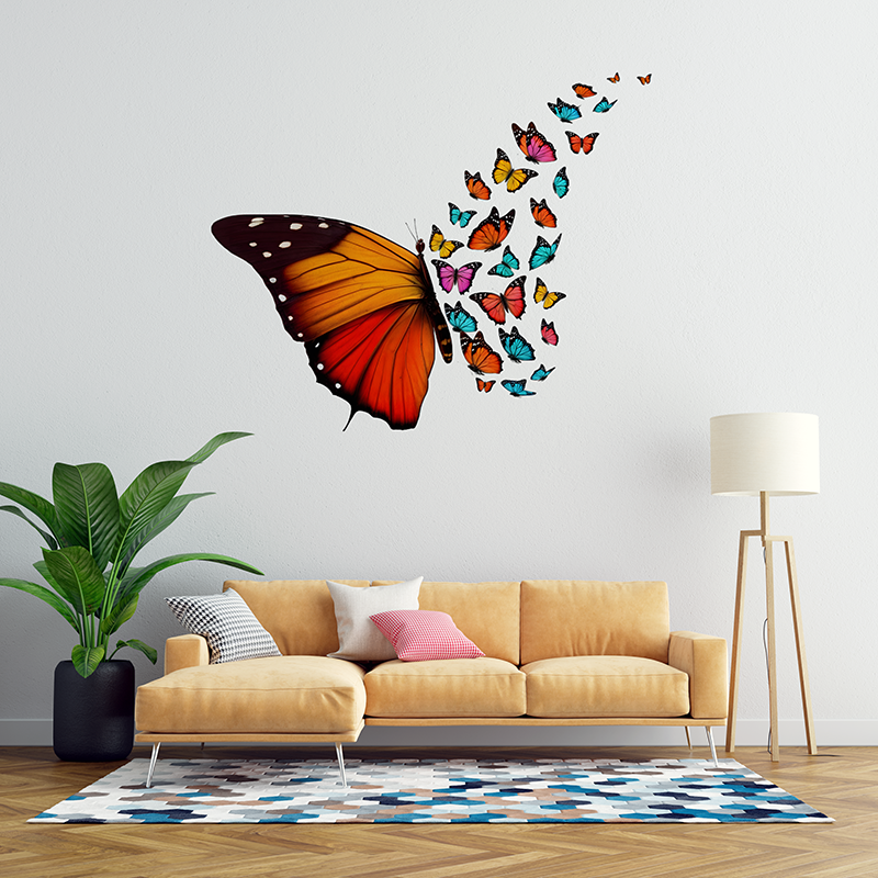 Butterfly Splash Wall Sticker