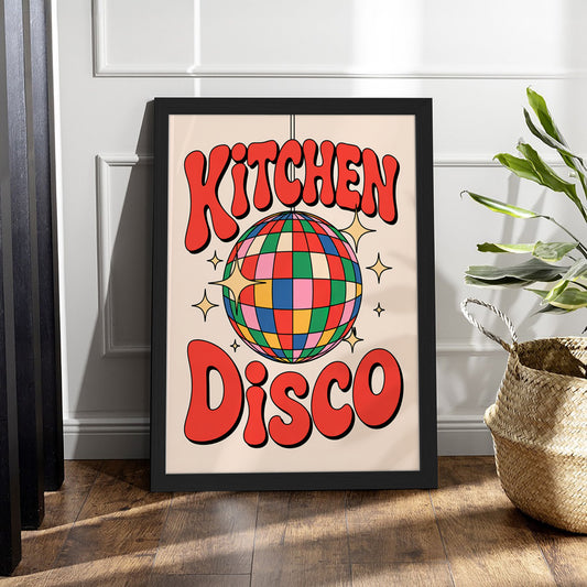 Kitchen Disco Wall Frame