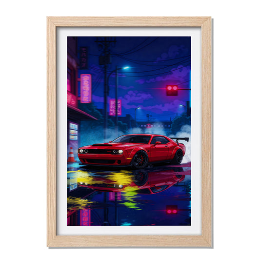 JDM Street Car Wall Art