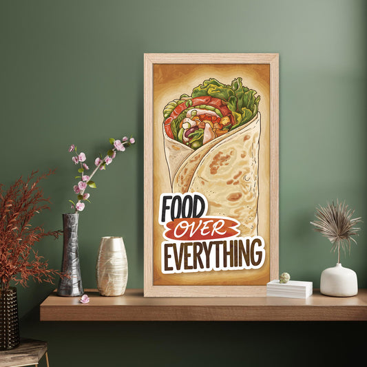 Food Wrap Wall Decor