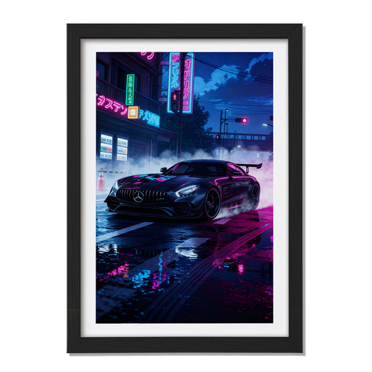 Midnight Racer Poster Frame