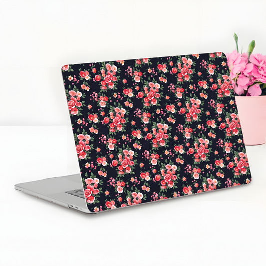 Midnight Rose Pattern Laptop Skin