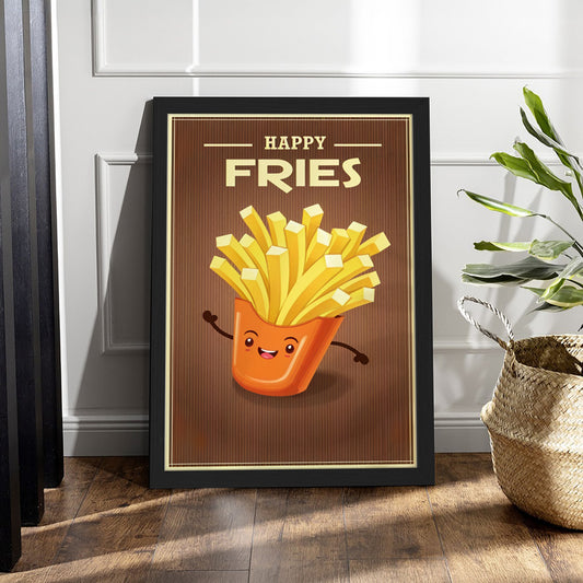 Fries Fun Wall Frame