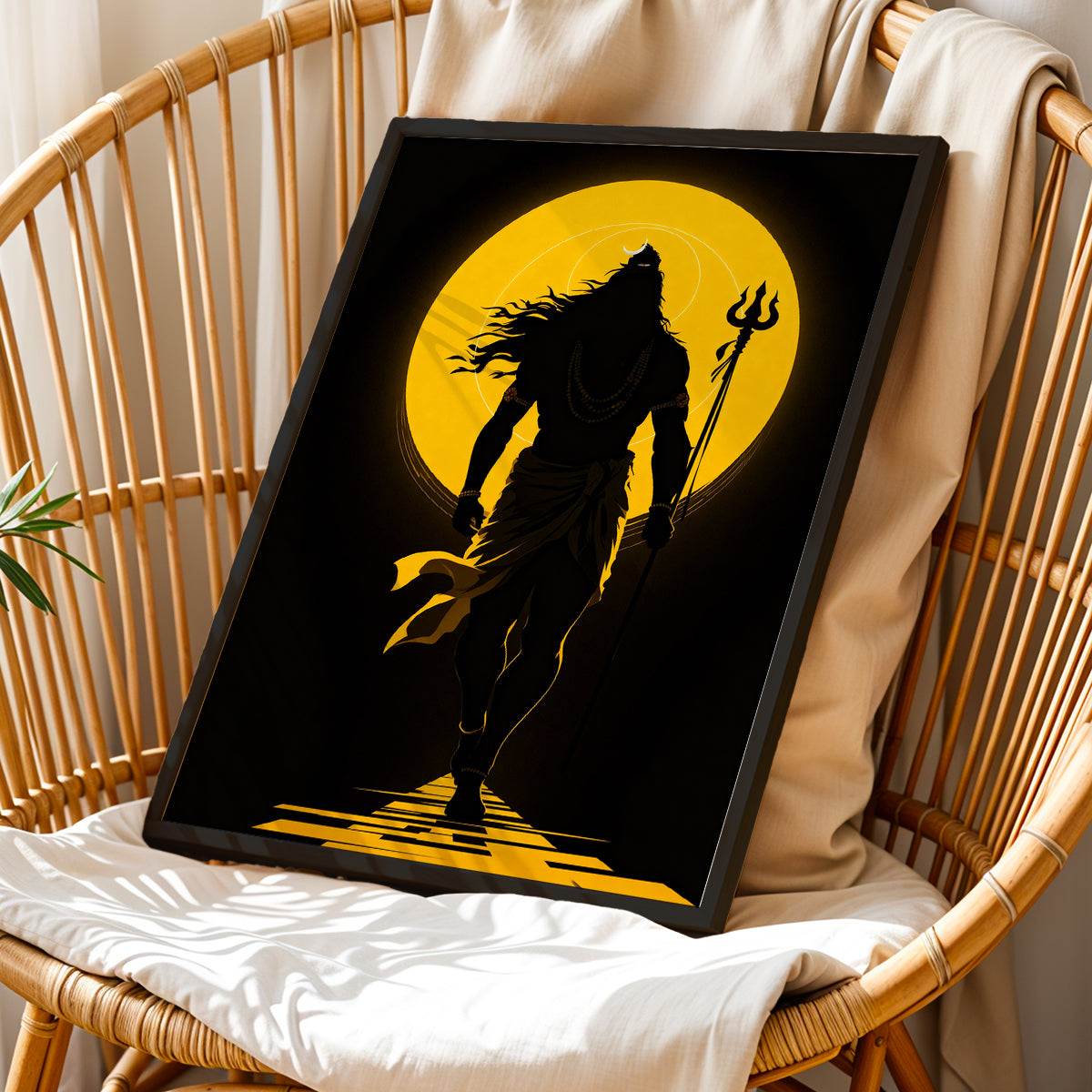 Lord Shiva Divine Aura Wall Art