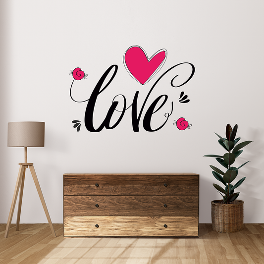 Love Heart Wall Sticker