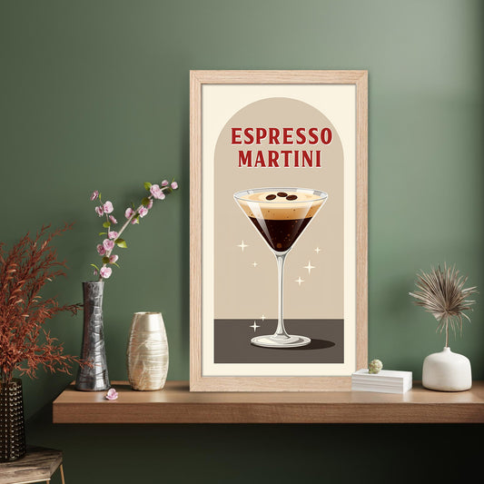 Espresso Martini Bar Art Print