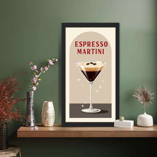 Espresso Martini Bar Art Print