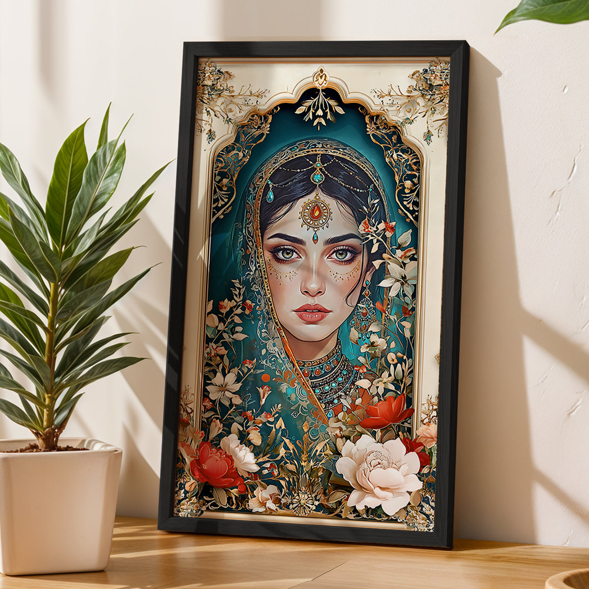 Royal Maiden Wall Frame