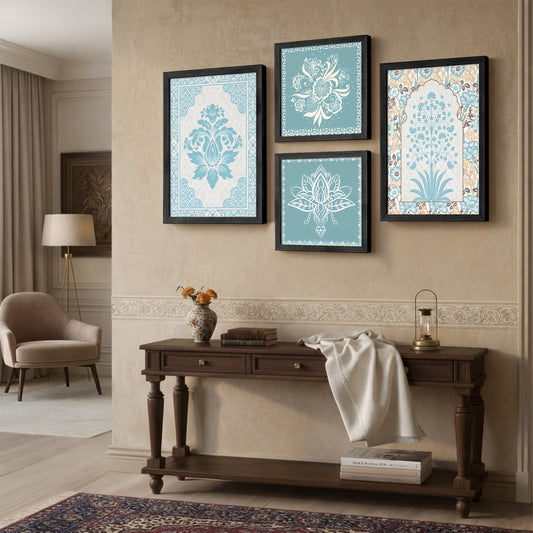 Azure Heritage Collection Set of 4