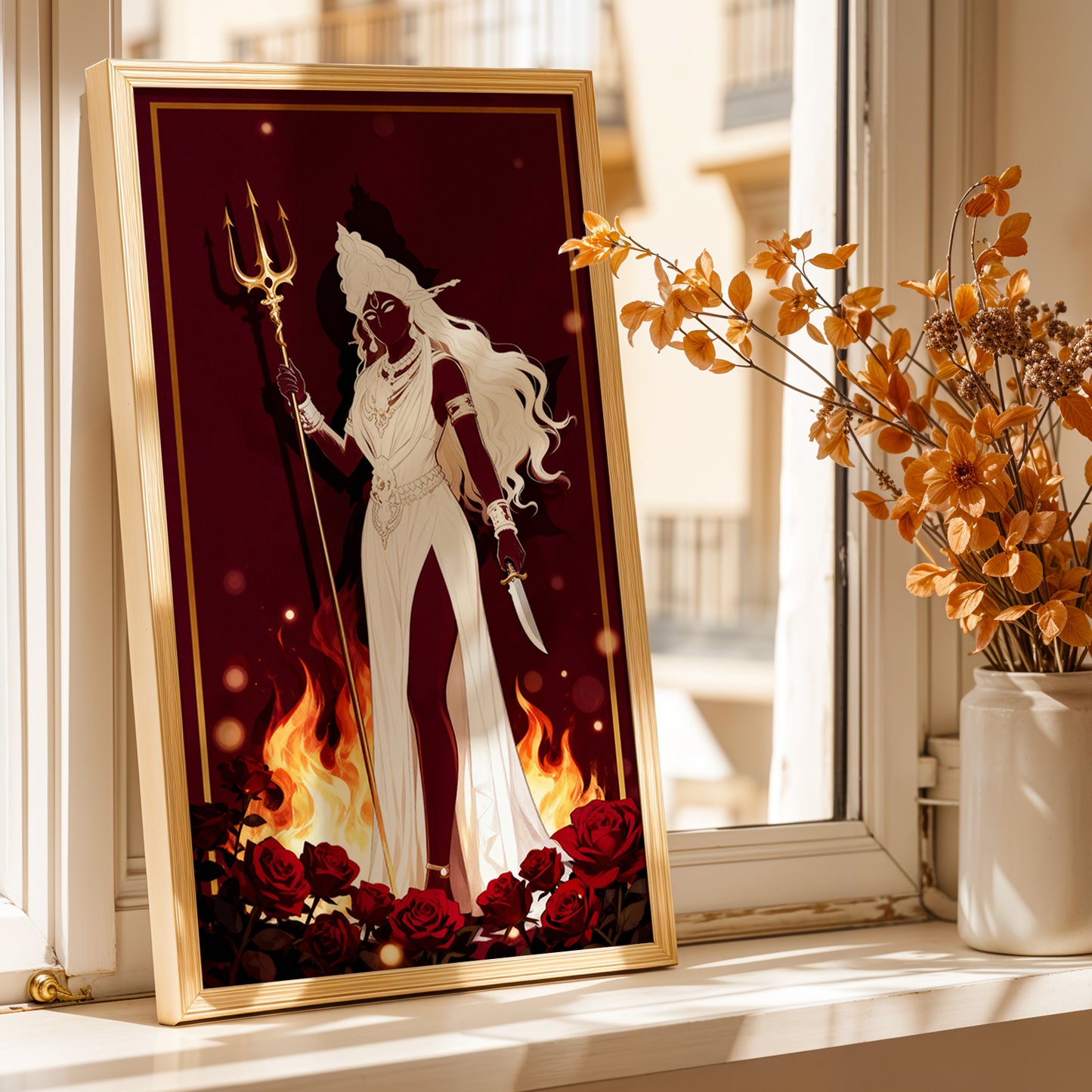 Divine Kali Wall Frame