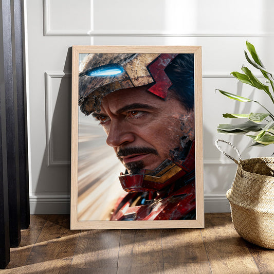 Iron Man Battle Wall Frame