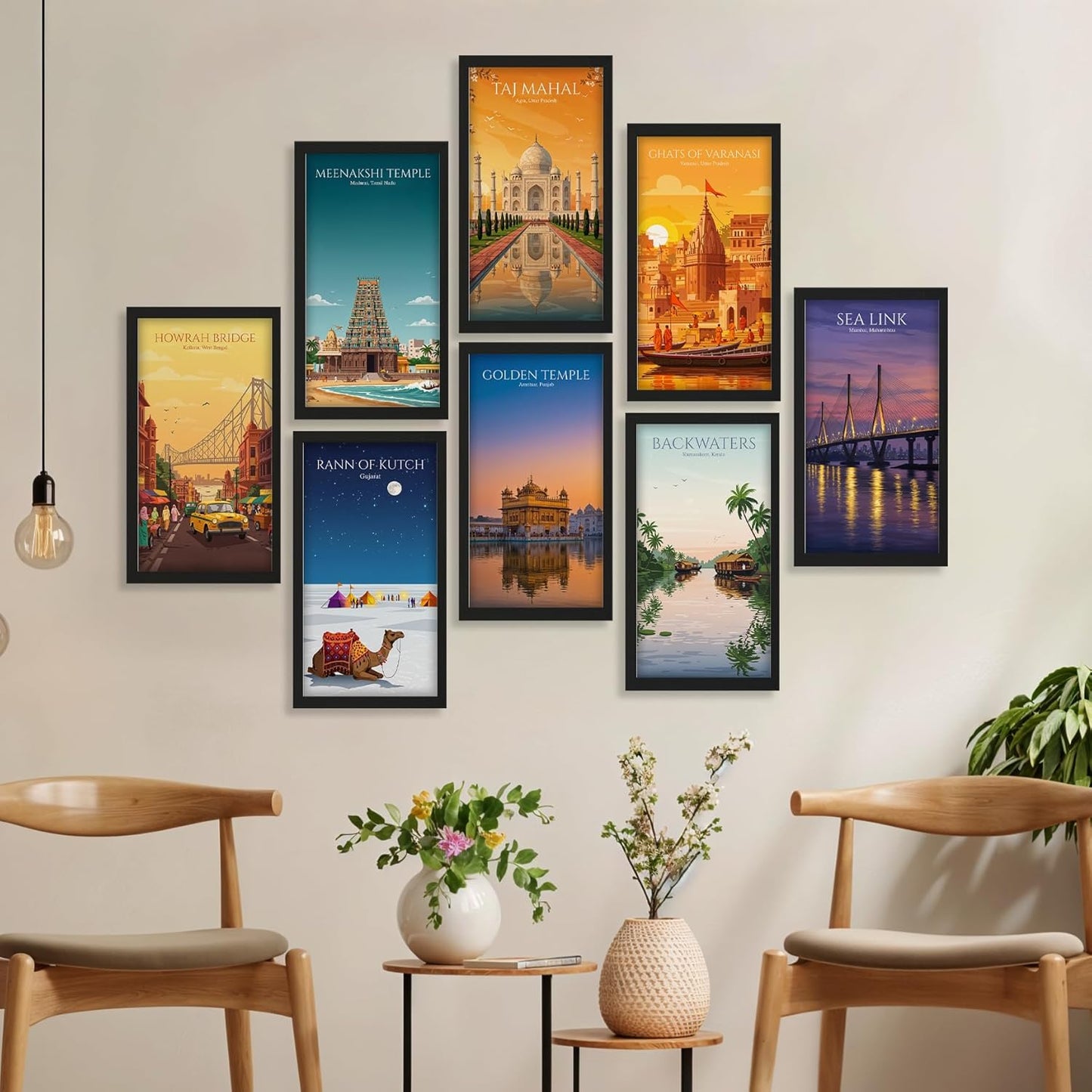 Incredible India Wall Art Set