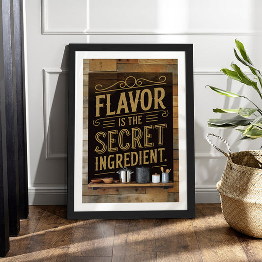 Secret Ingredient Wall Frame