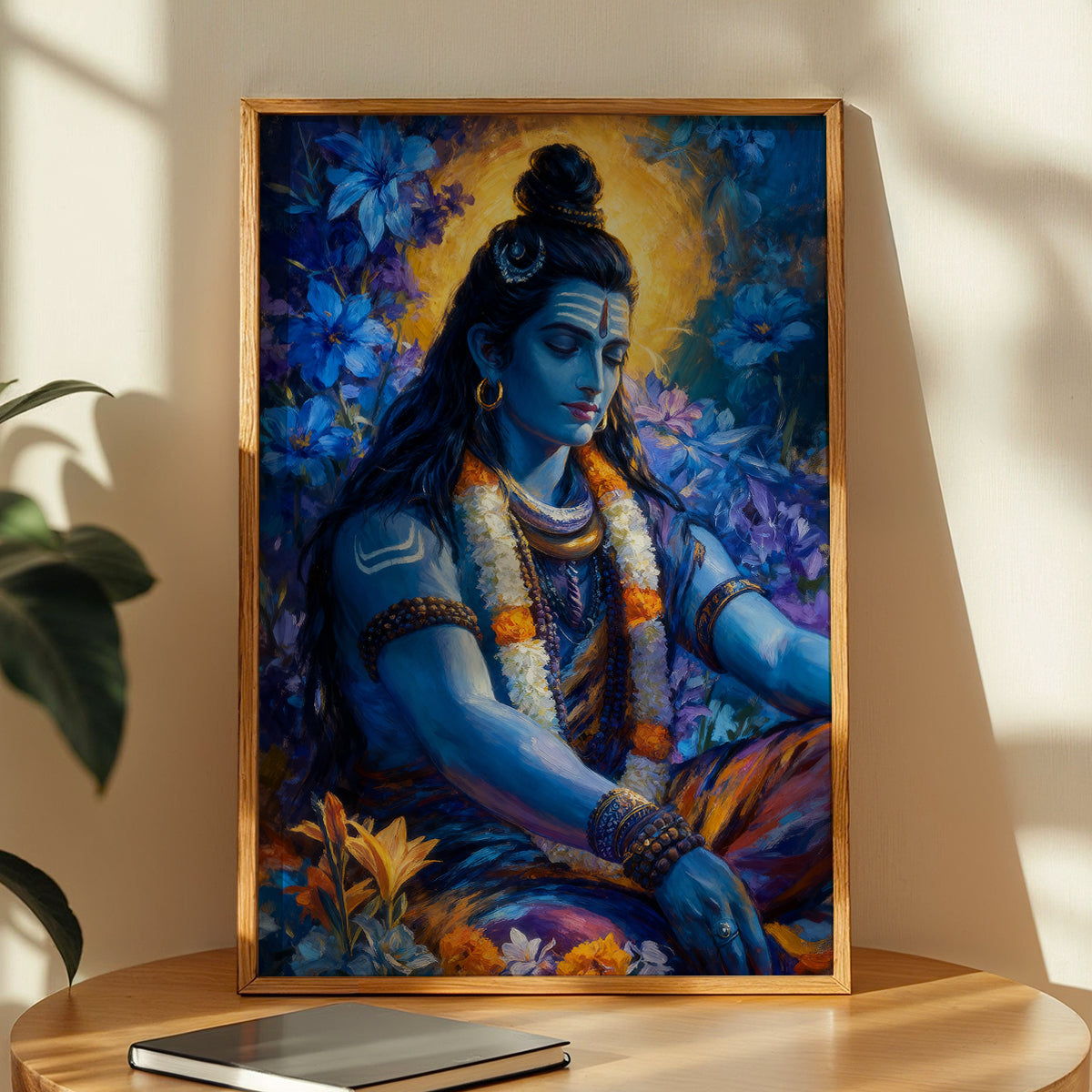 Meditative Lord Shiva Wall Art