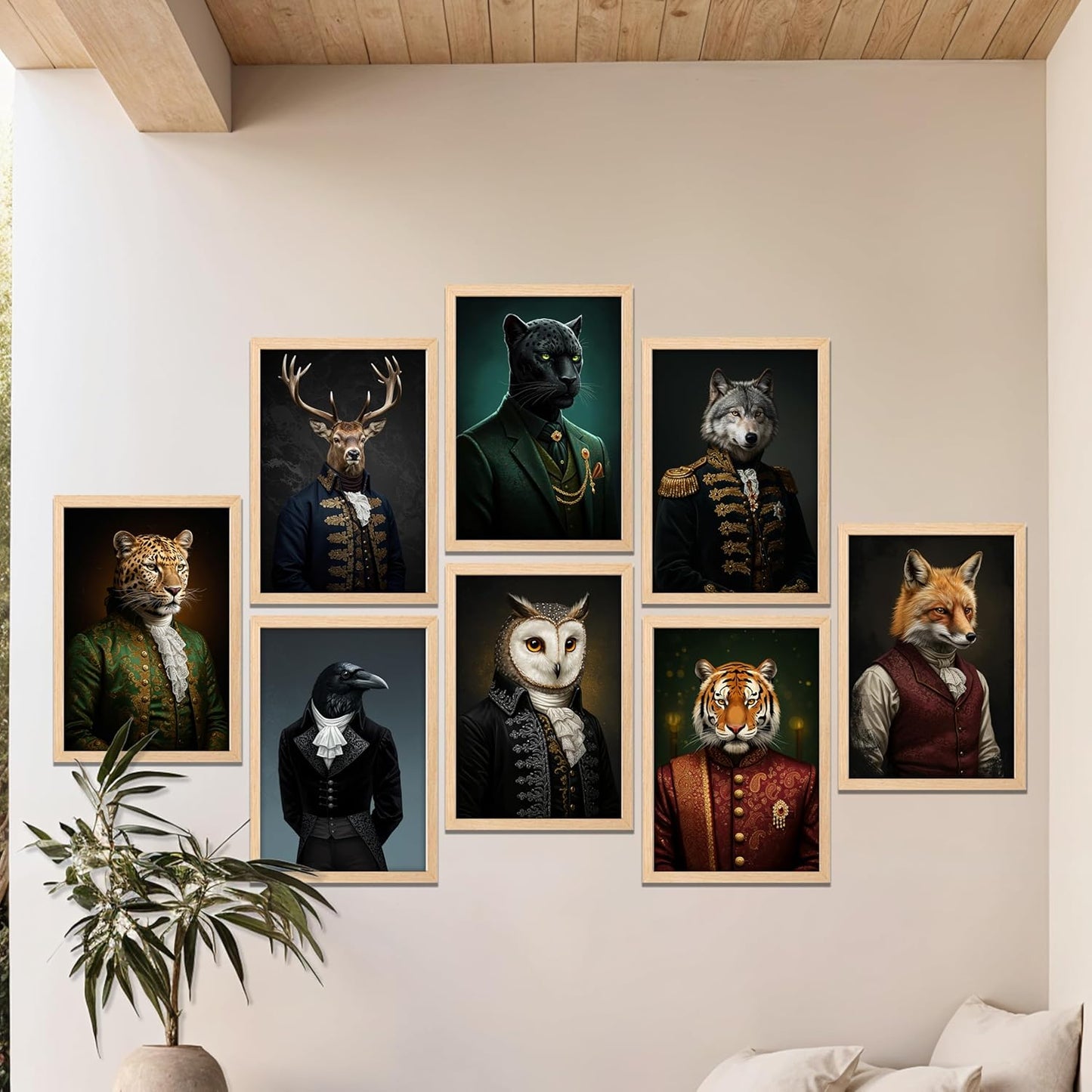 Regal Animals Wall Art Set