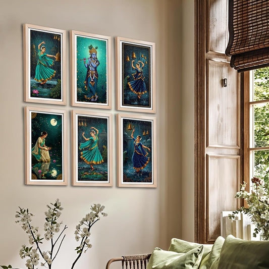 Mughal Hues Wall Frames
