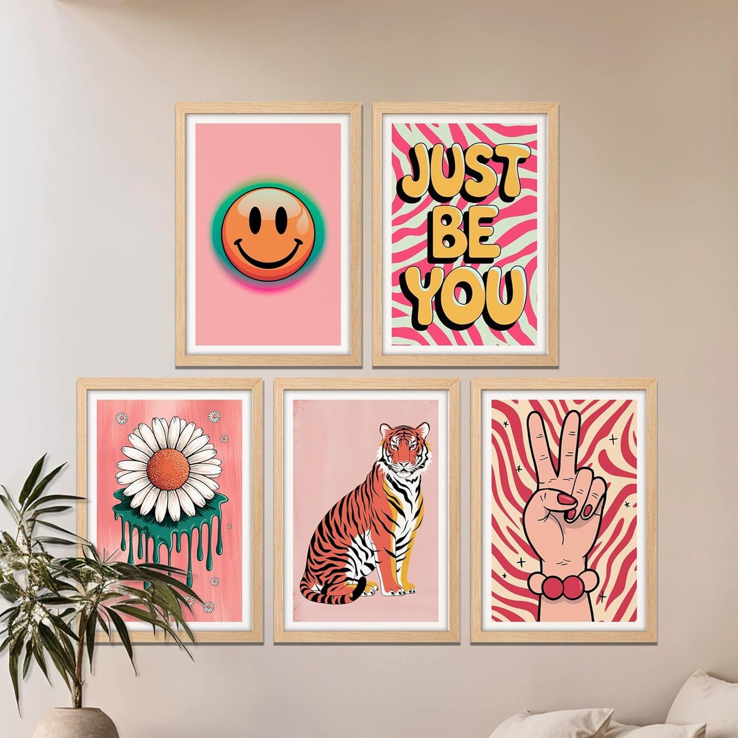 Vibrant Pop Wall Art Set