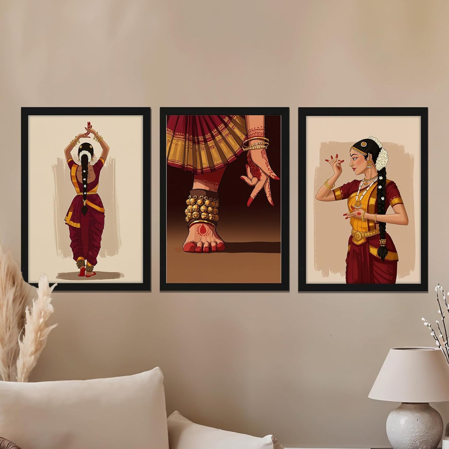 Classical Dance Trio Wall Frames