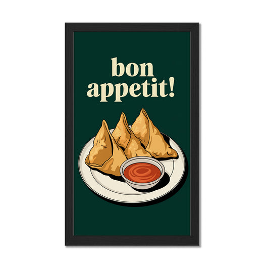 Samosa Snack Wall Art