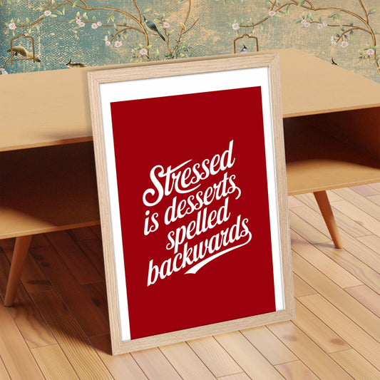 Dessert Wisdom Wall Frame