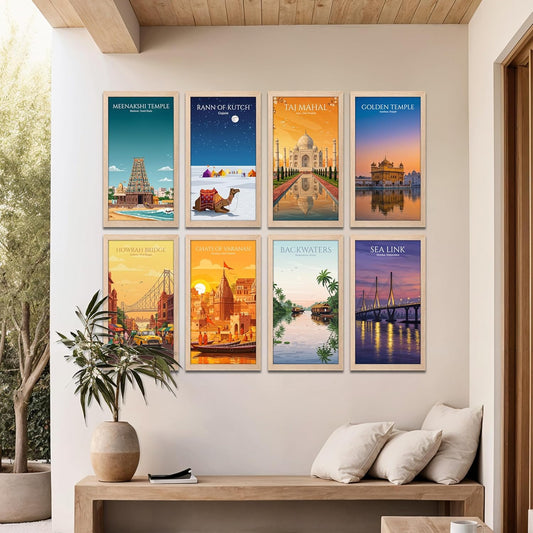 Incredible India Wall Art Set