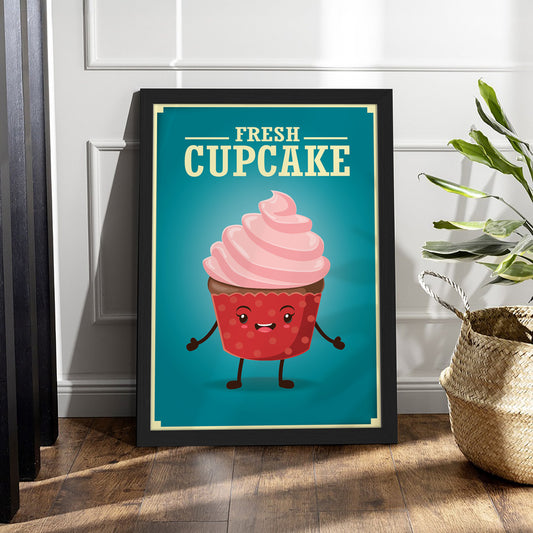 Sweet Cupcake Wall Frame