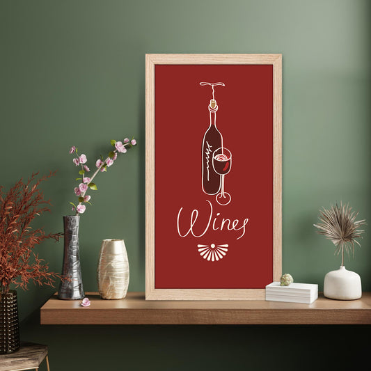 Wine Bottle Wall Art