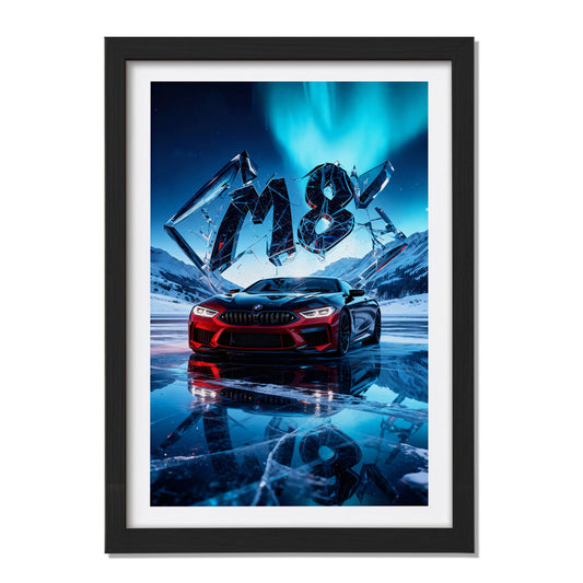 BMW M8 Arctic Performance Wall Frame