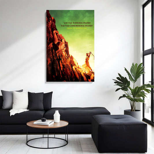 Mountain Man Wall Canvas