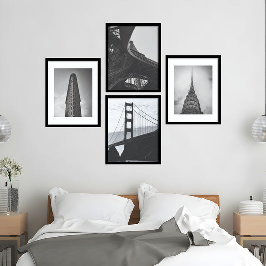 Global Architecture Contrast Photo Wall Frame