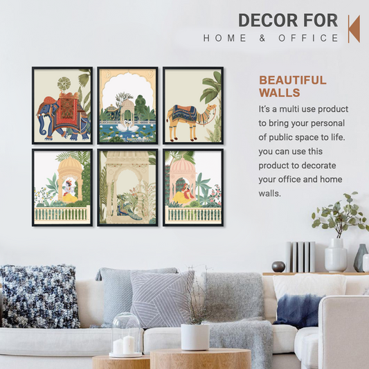 Royal Jharokha Wall Frame Set