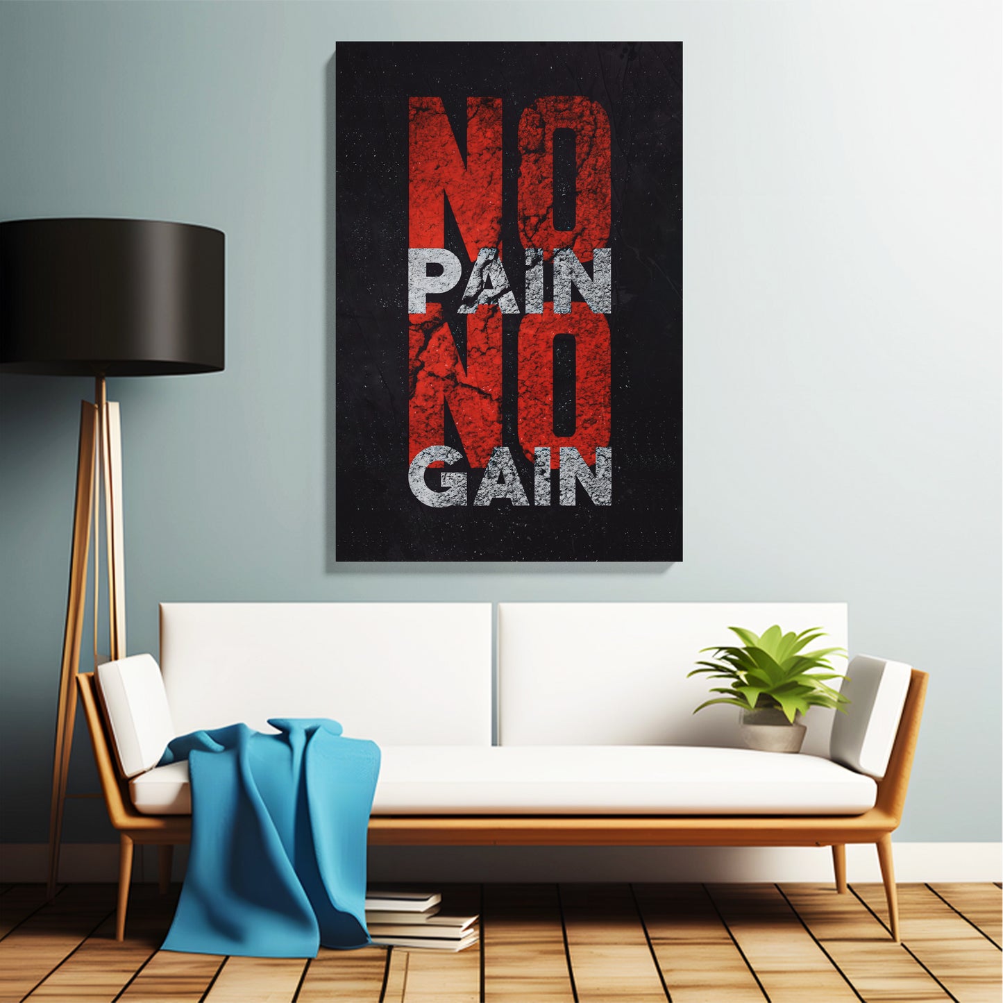 No Pain No Gain Canvas