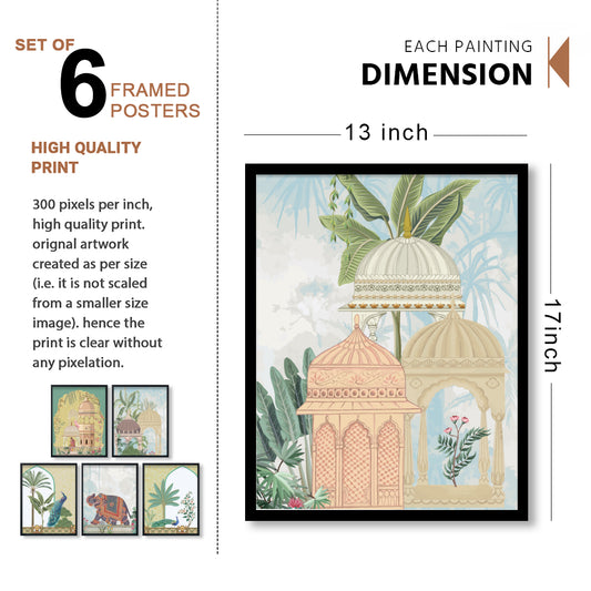 Royal Palace Wall Frame Set