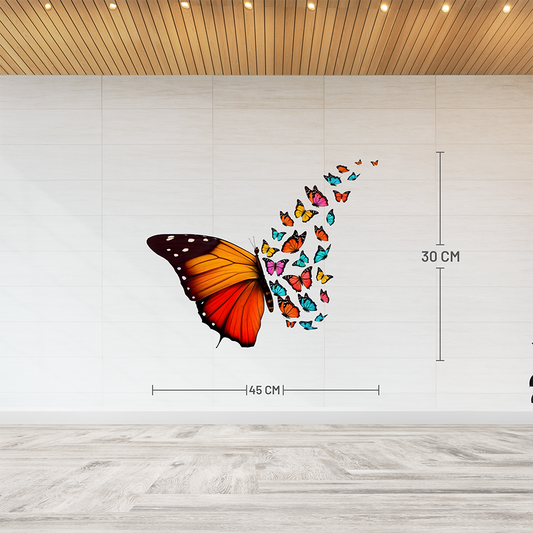 Butterfly Splash Wall Sticker